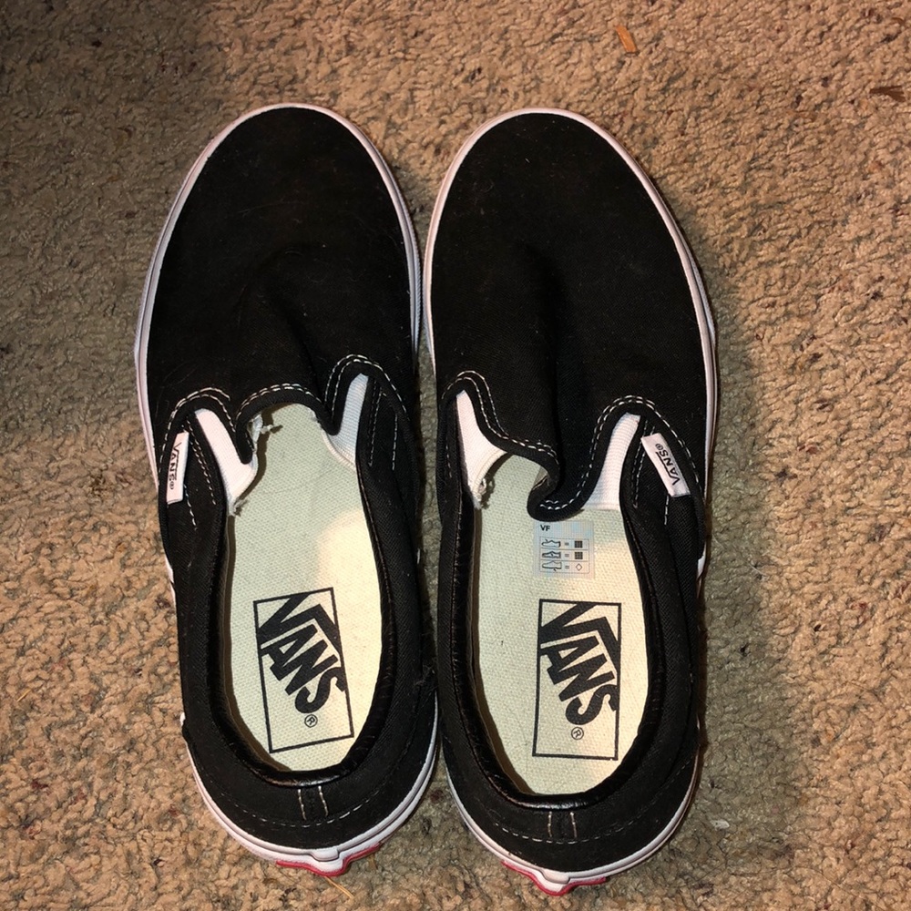 All black vans